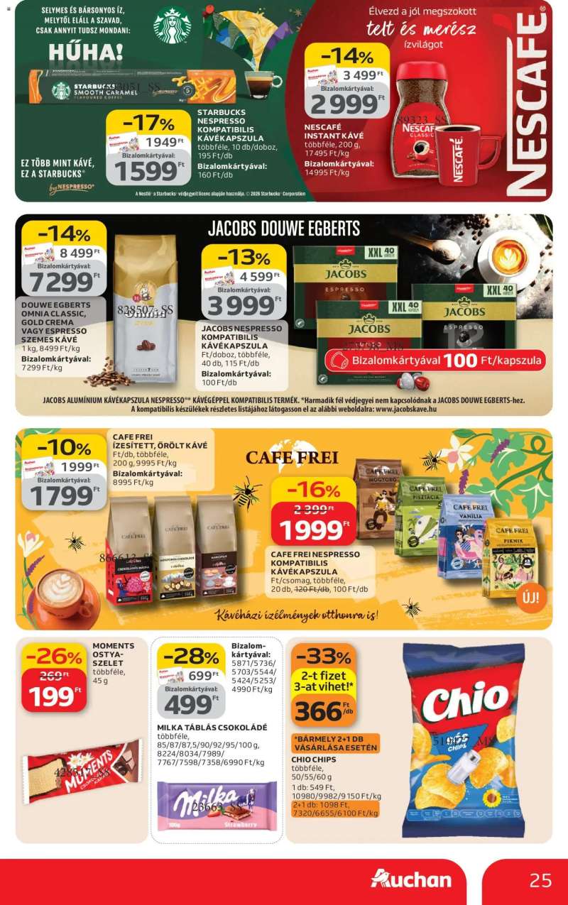 Auchan Auchan akciós újság 25 oldal