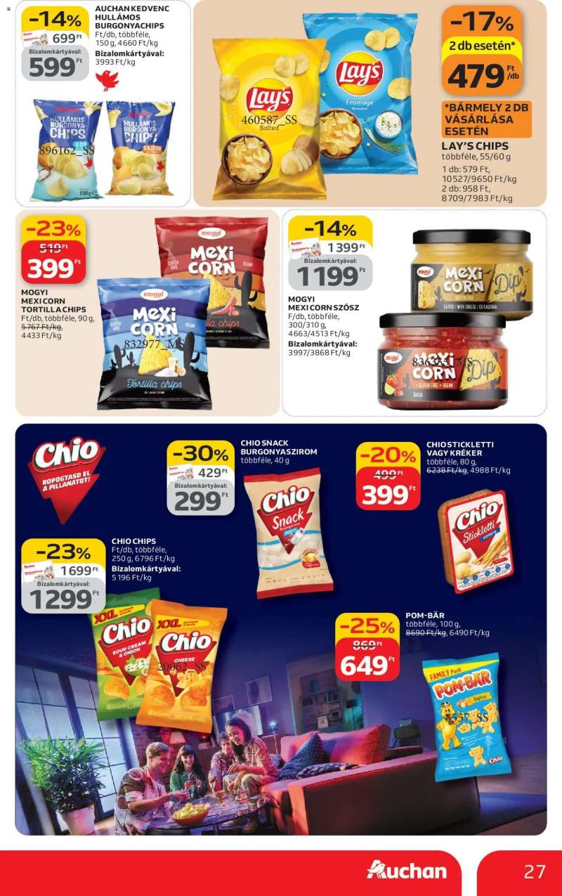 Auchan Auchan akciós újság 27 oldal