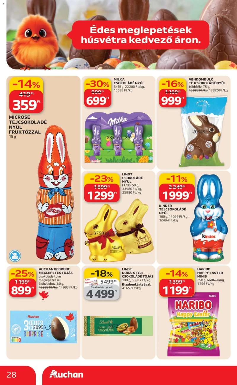 Auchan Auchan akciós újság 28 oldal