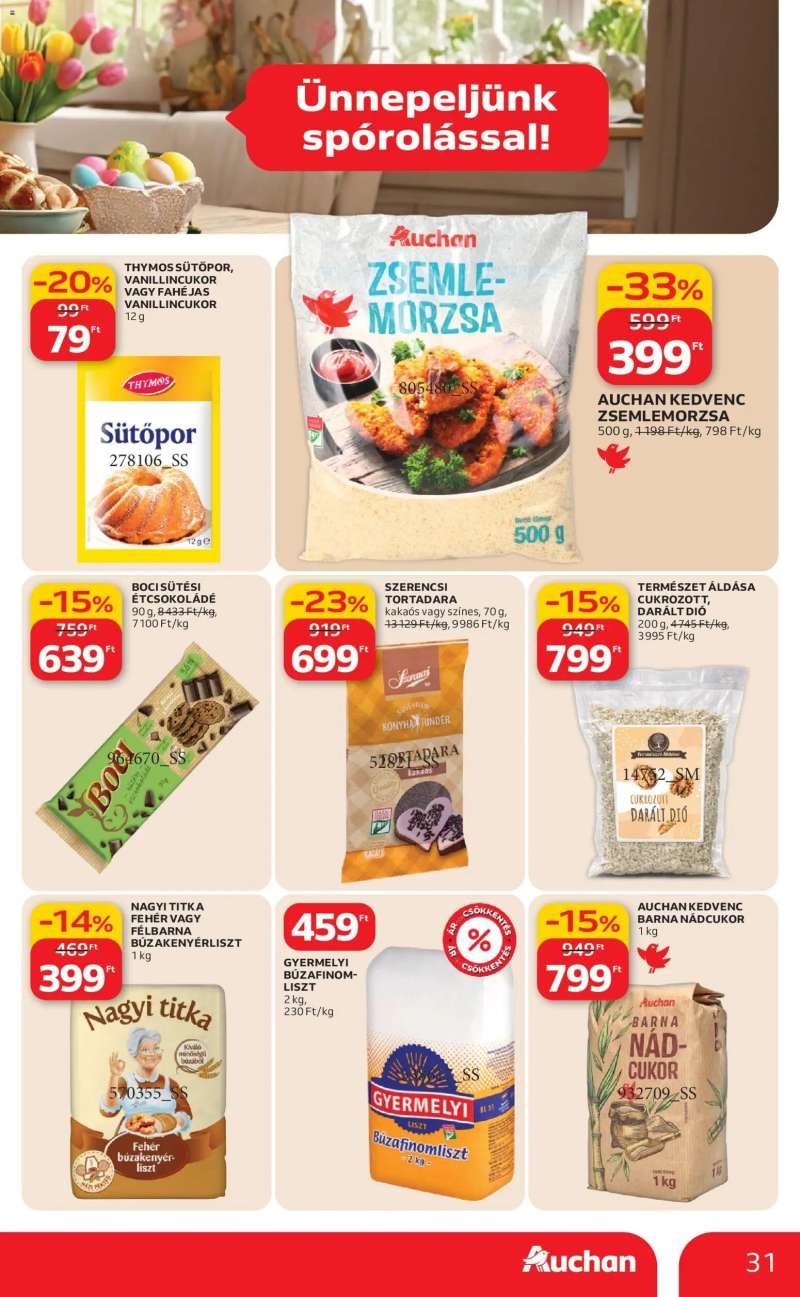 Auchan Auchan akciós újság 31 oldal