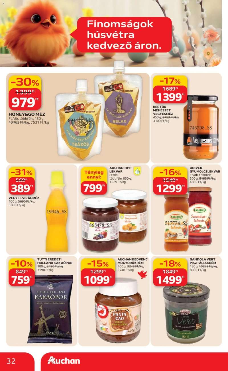 Auchan Auchan akciós újság 32 oldal