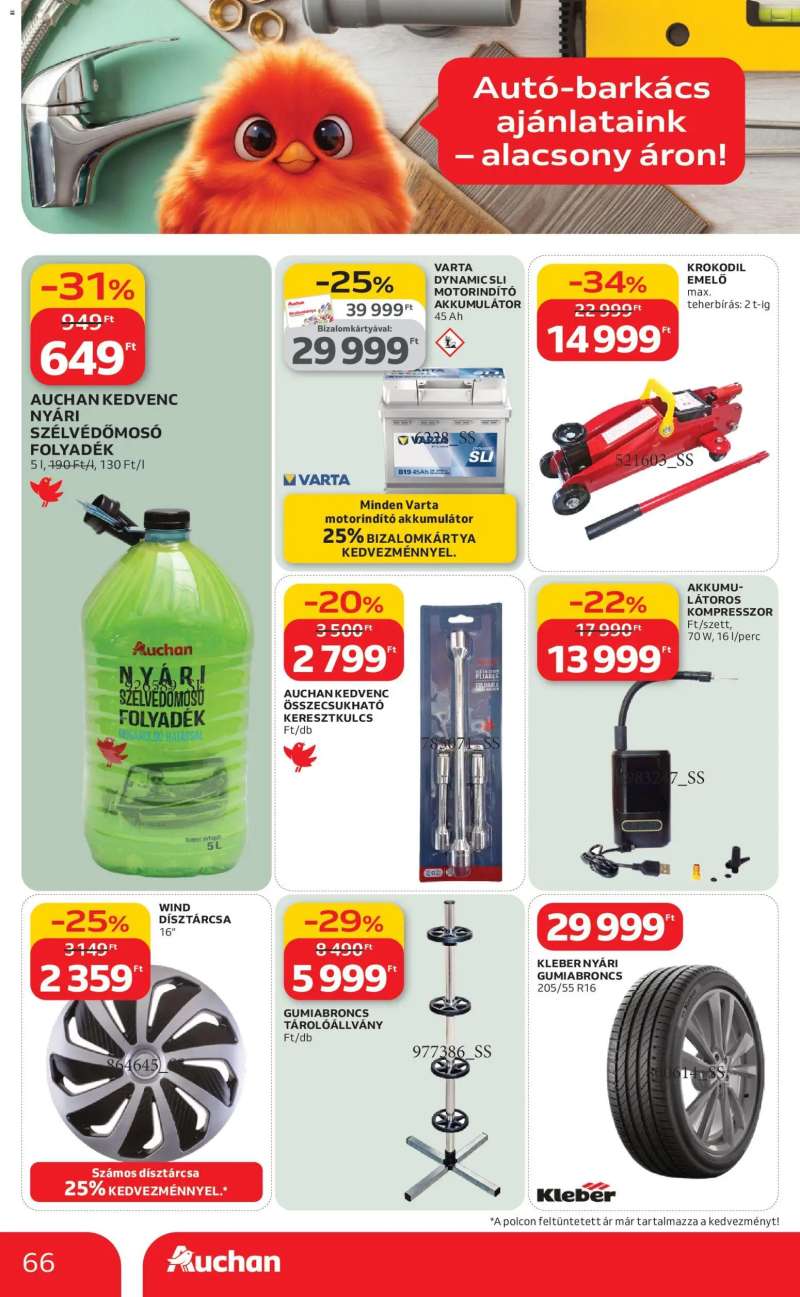 Auchan Auchan akciós újság 66 oldal