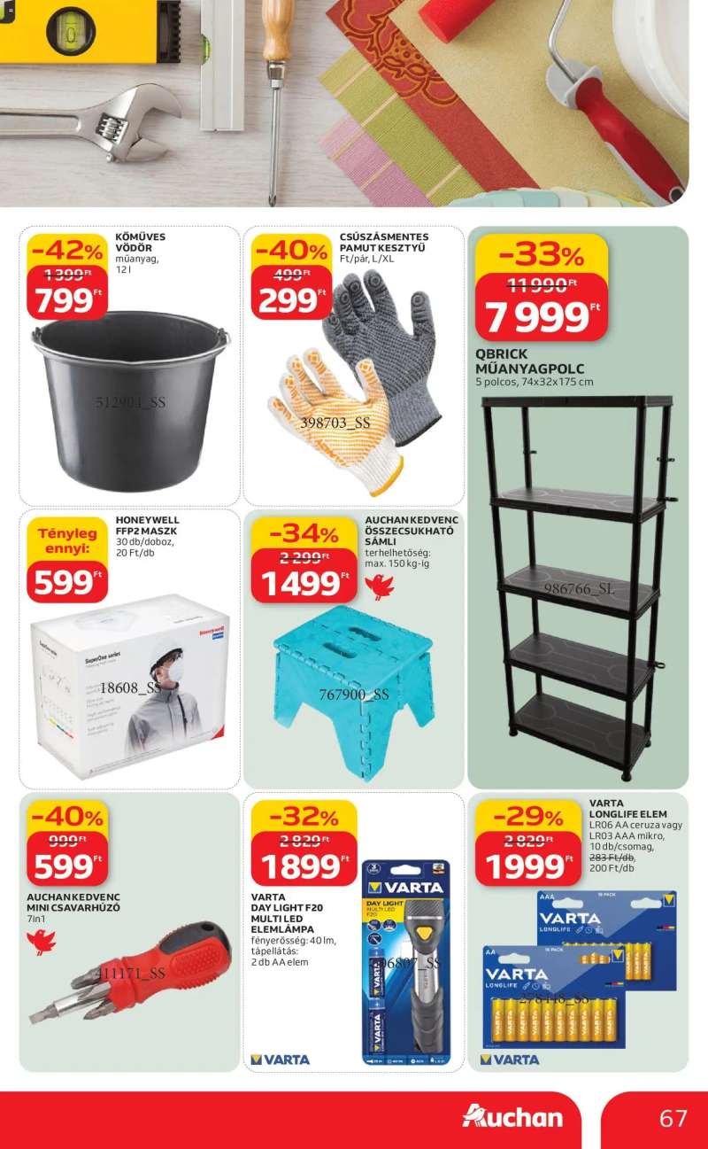 Auchan Auchan akciós újság 67 oldal