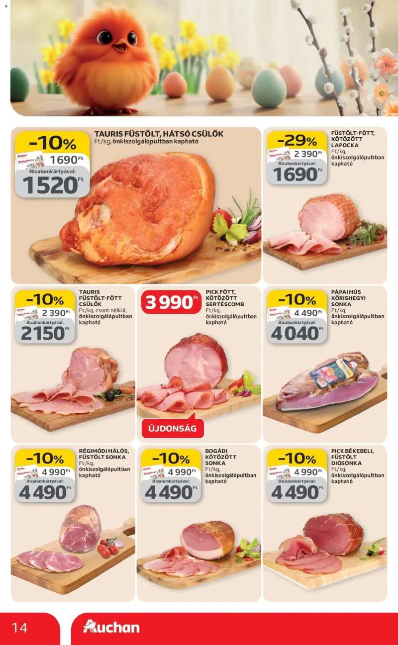 Auchan Auchan akciós újság Budapest 14 oldal