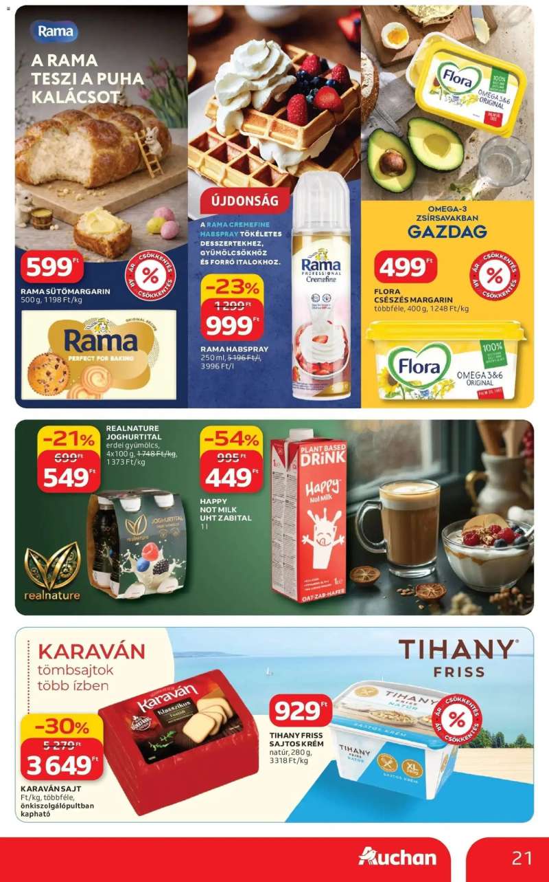 Auchan Auchan akciós újság Budapest 21 oldal
