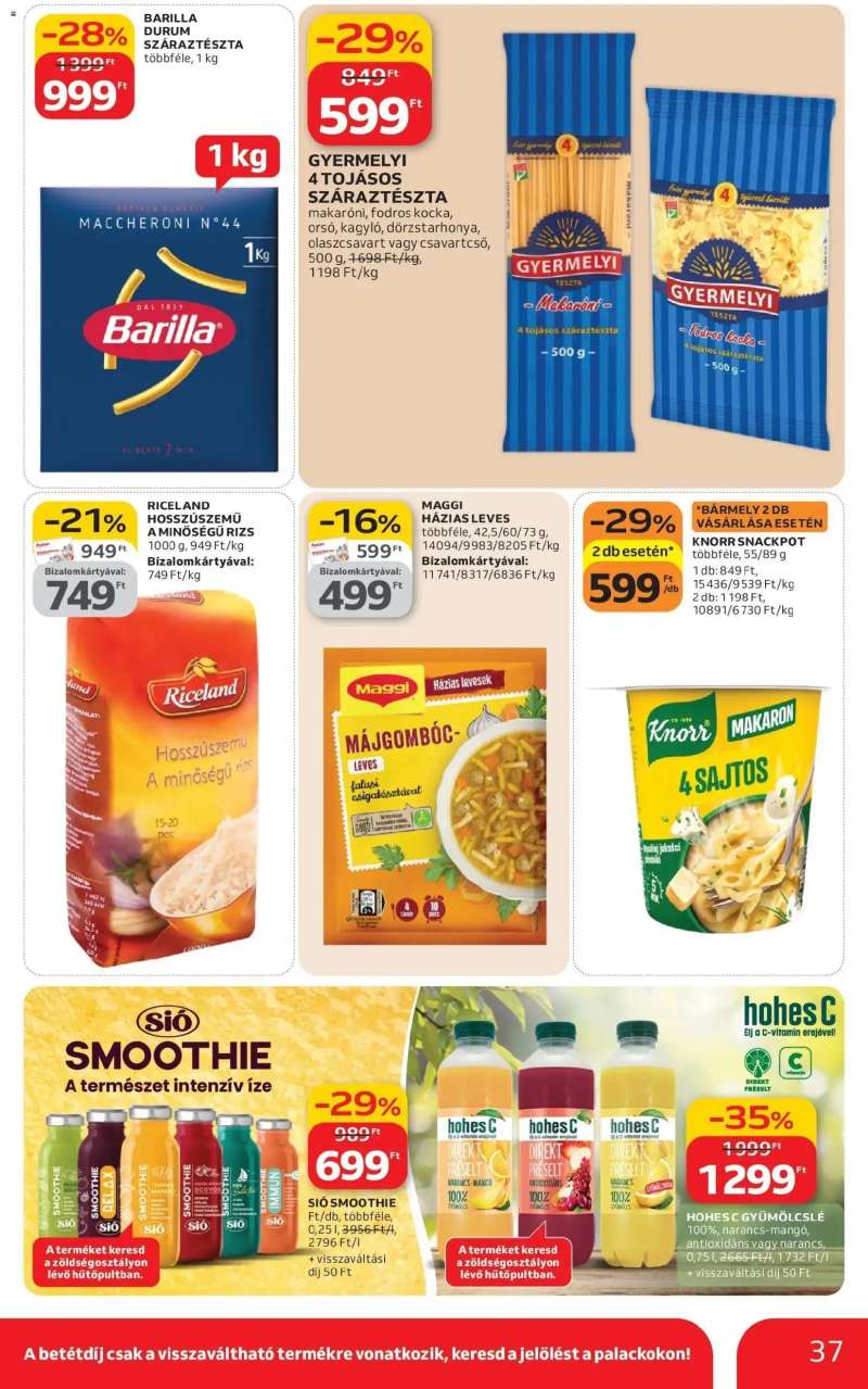 Auchan Auchan akciós újság Budapest 37 oldal