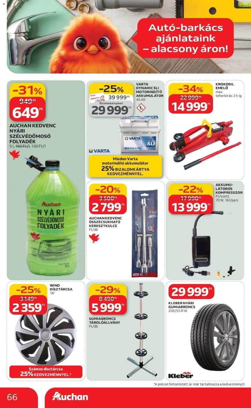 Auchan Auchan akciós újság Budapest 66 oldal
