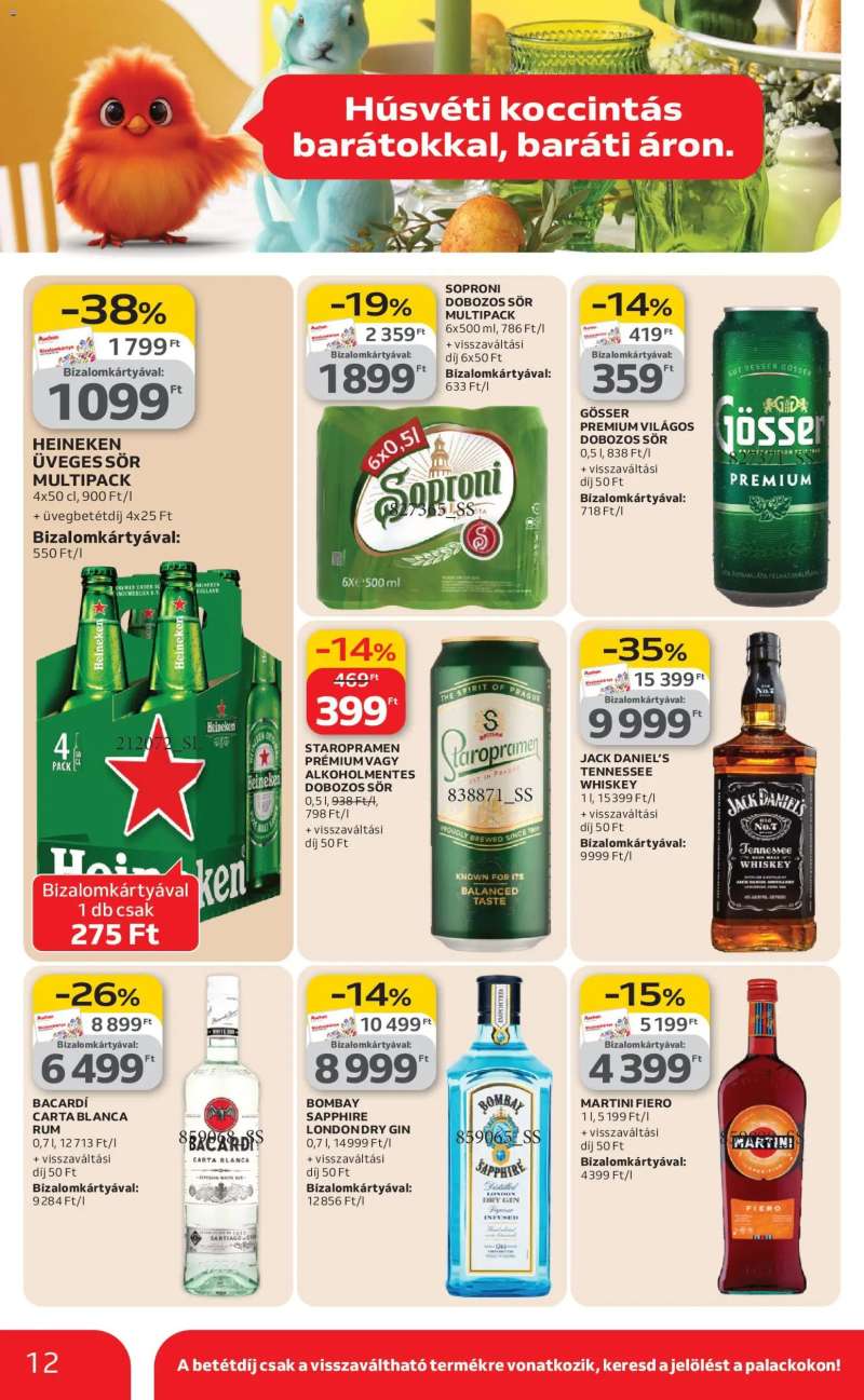 Auchan Auchan Szupermarket akciós újság 12 oldal