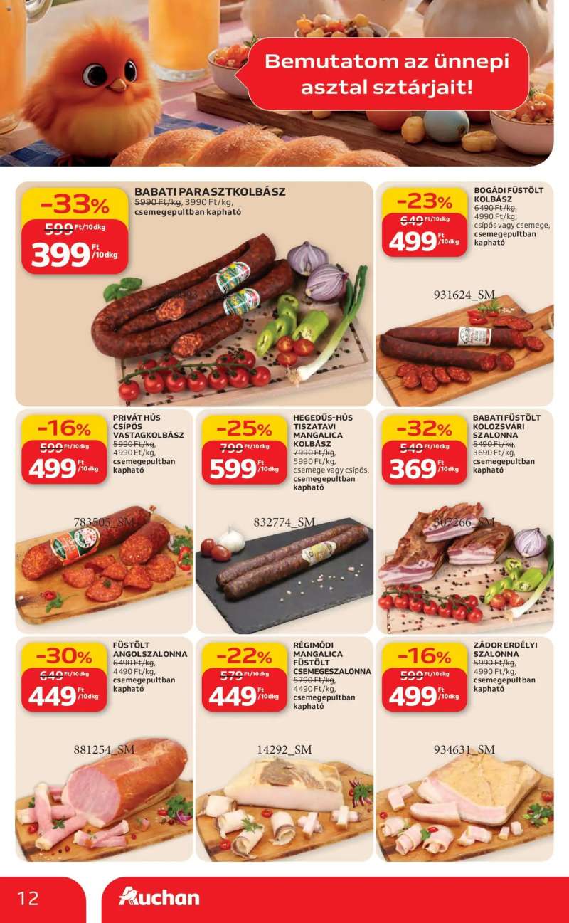 Auchan Auchan akciós újság 12 oldal