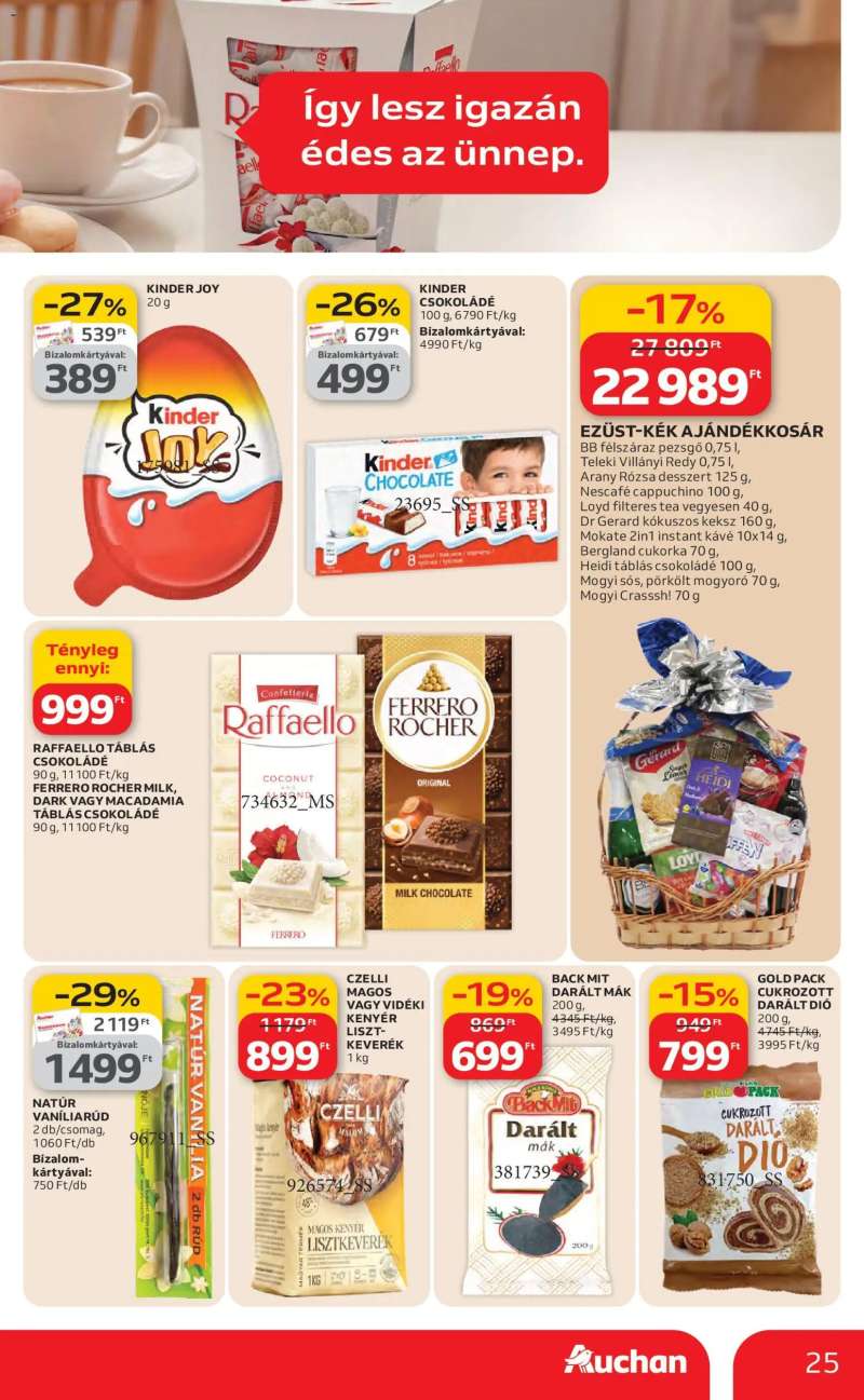 Auchan Auchan akciós újság 25 oldal