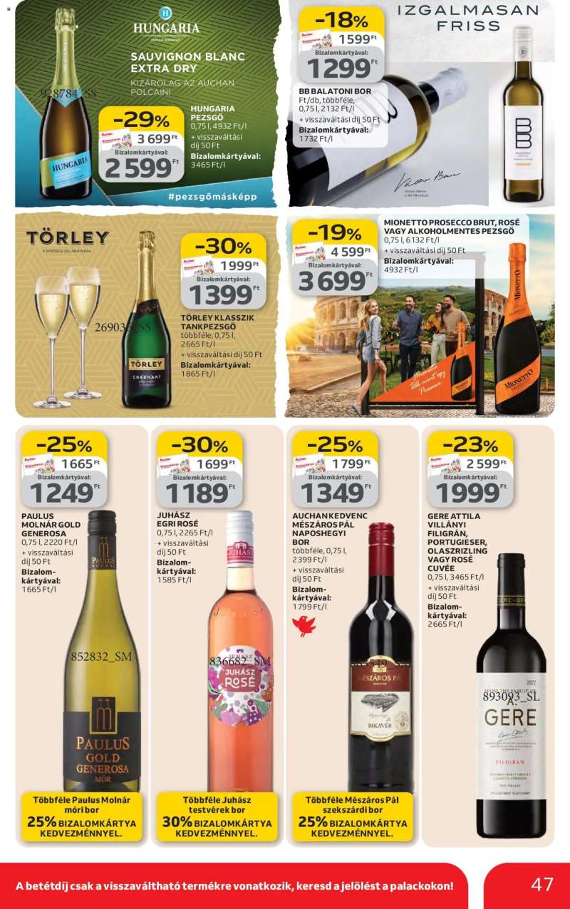 Auchan Auchan akciós újság 47 oldal