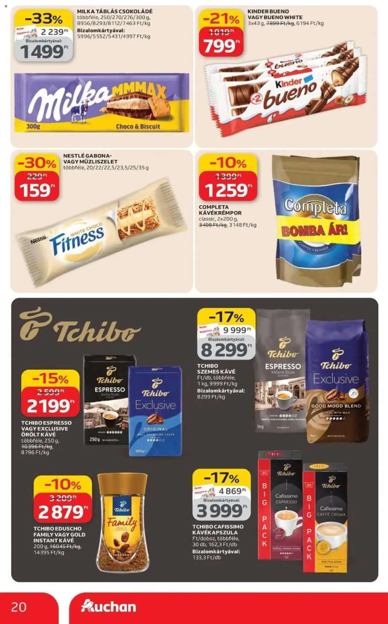Auchan Auchan akciós újság Budapest 20 oldal