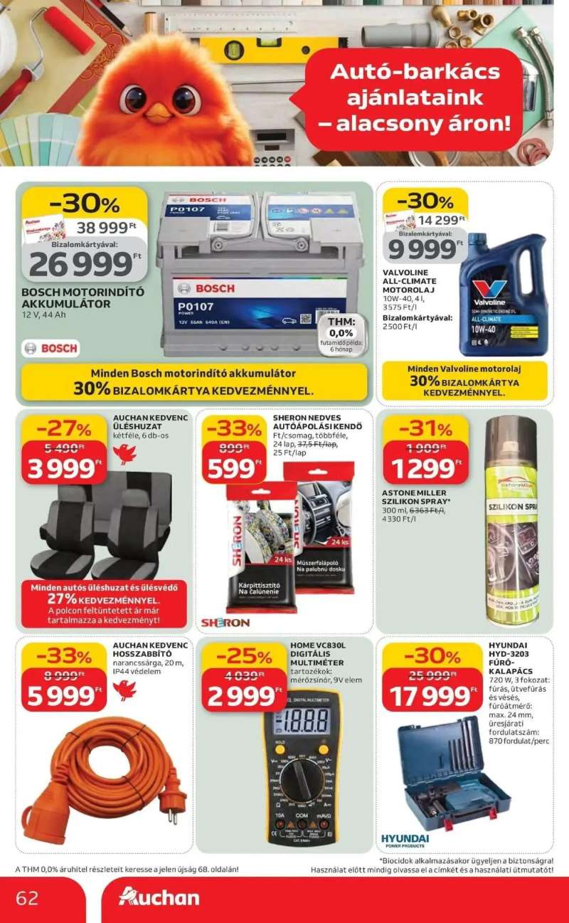 Auchan Auchan akciós újság Budapest 62 oldal