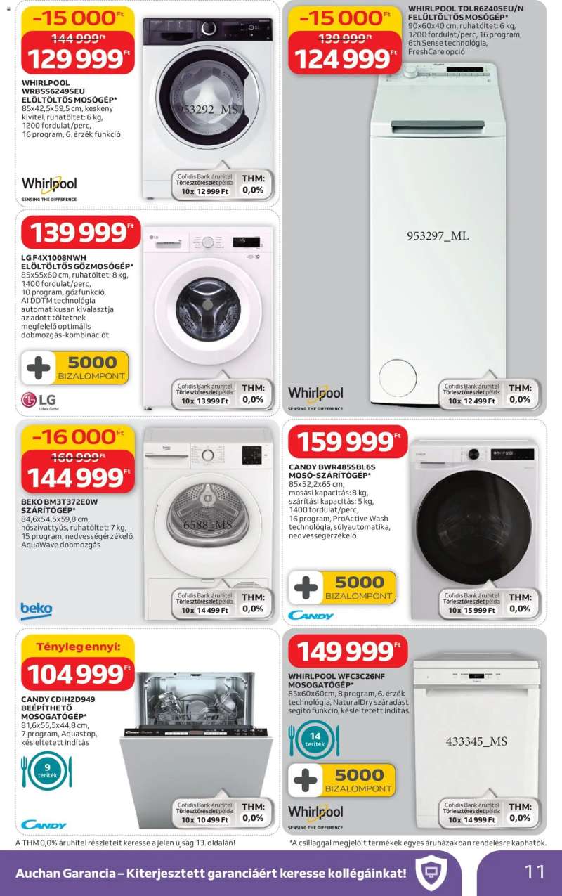 Auchan Auchan Húsvéti elektronikai ajánlataink 11 oldal