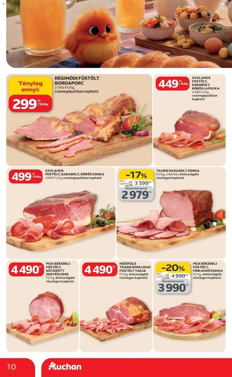 Auchan Auchan újság érvényessége 2026.03.25-ig 10 oldal