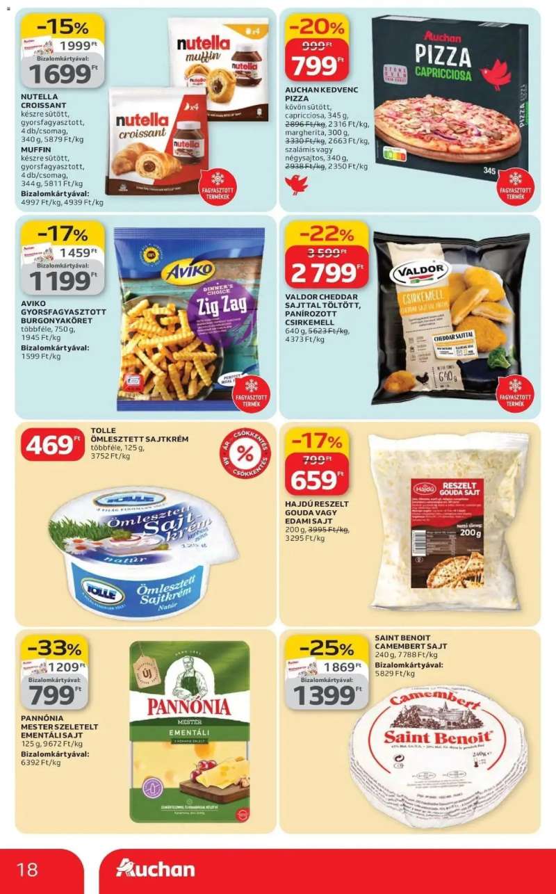 Auchan Auchan újság érvényessége 2026.03.25-ig 18 oldal