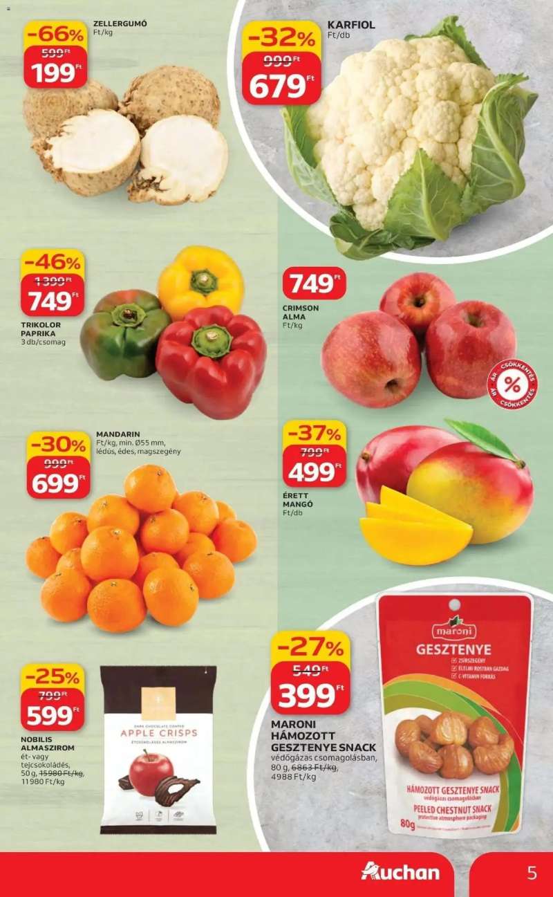Auchan Auchan újság érvényessége 2026.03.25-ig 5 oldal