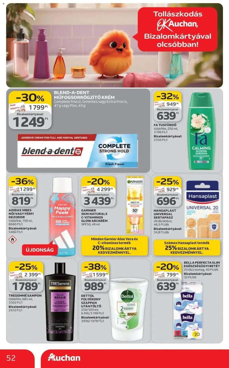 Auchan Auchan újság érvényessége 2026.03.25-ig 52 oldal
