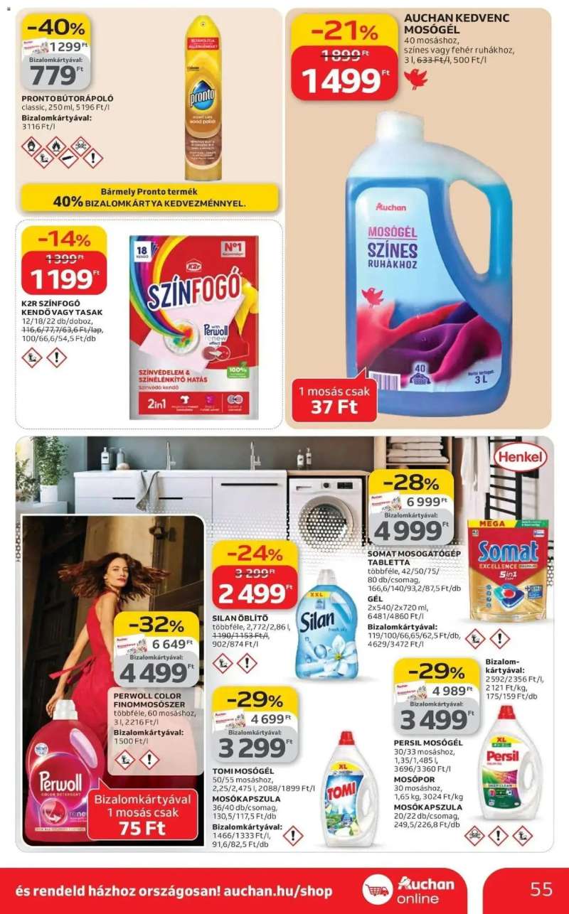 Auchan Auchan újság érvényessége 2026.03.25-ig 55 oldal