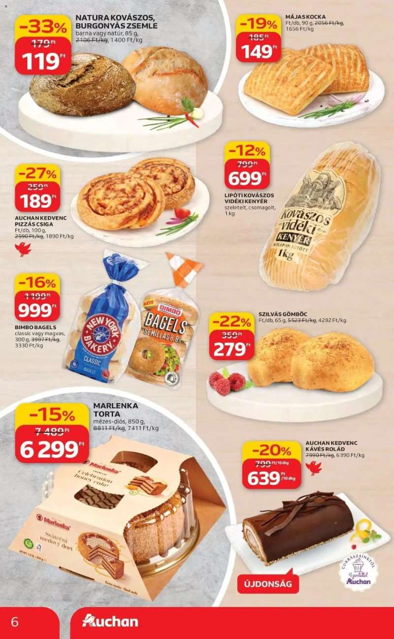 Auchan Auchan újság érvényessége 2026.03.25-ig 6 oldal