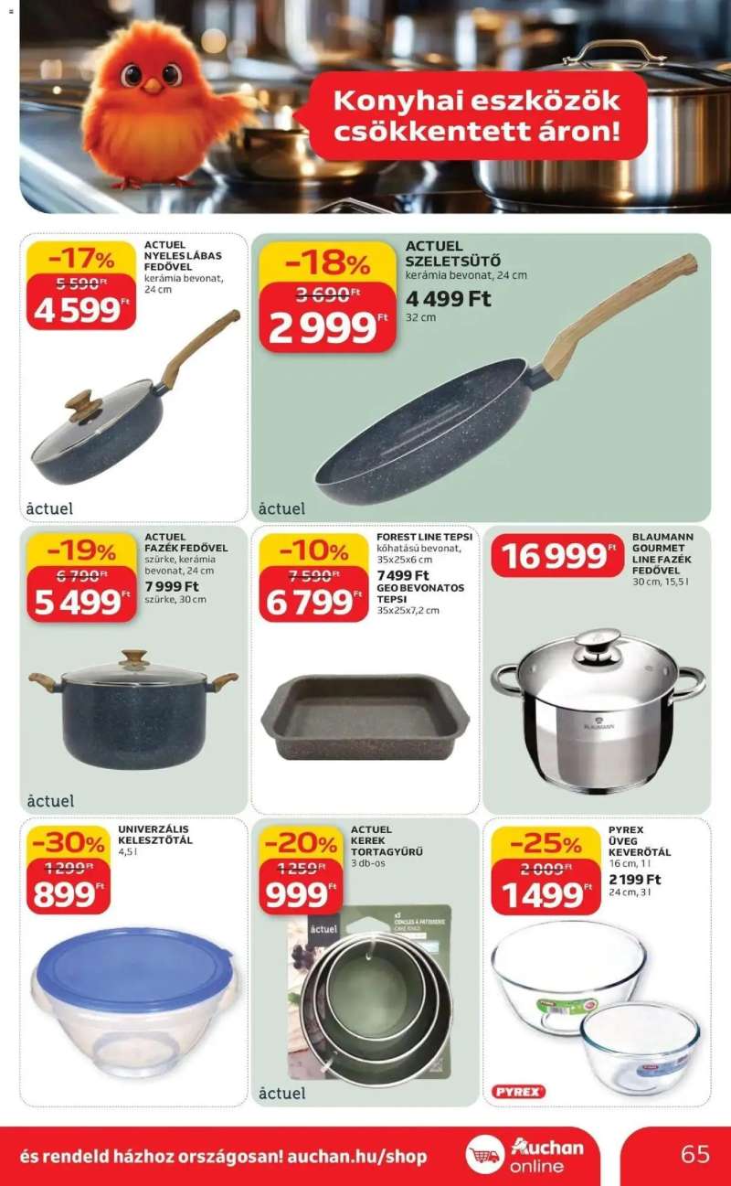 Auchan Auchan újság érvényessége 2026.03.25-ig 65 oldal