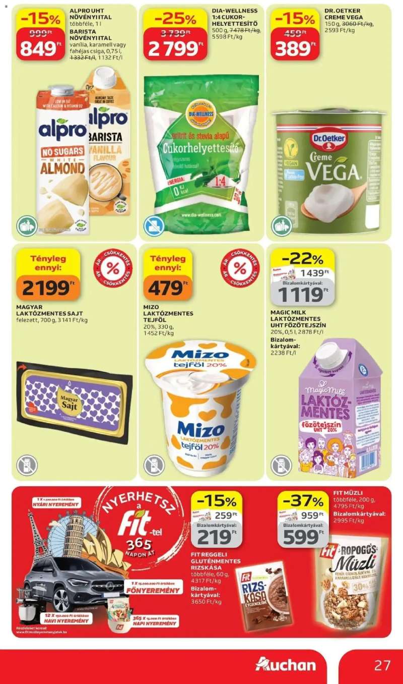 Auchan Auchan újság érvényessége 2026.04.08-ig 27 oldal