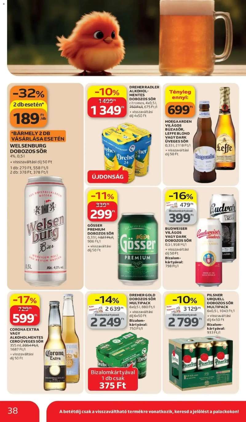 Auchan Auchan újság érvényessége 2026.04.08-ig 38 oldal