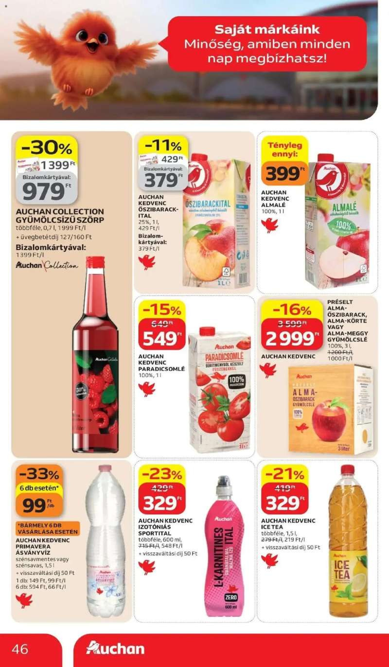 Auchan Auchan újság érvényessége 2026.04.08-ig 46 oldal