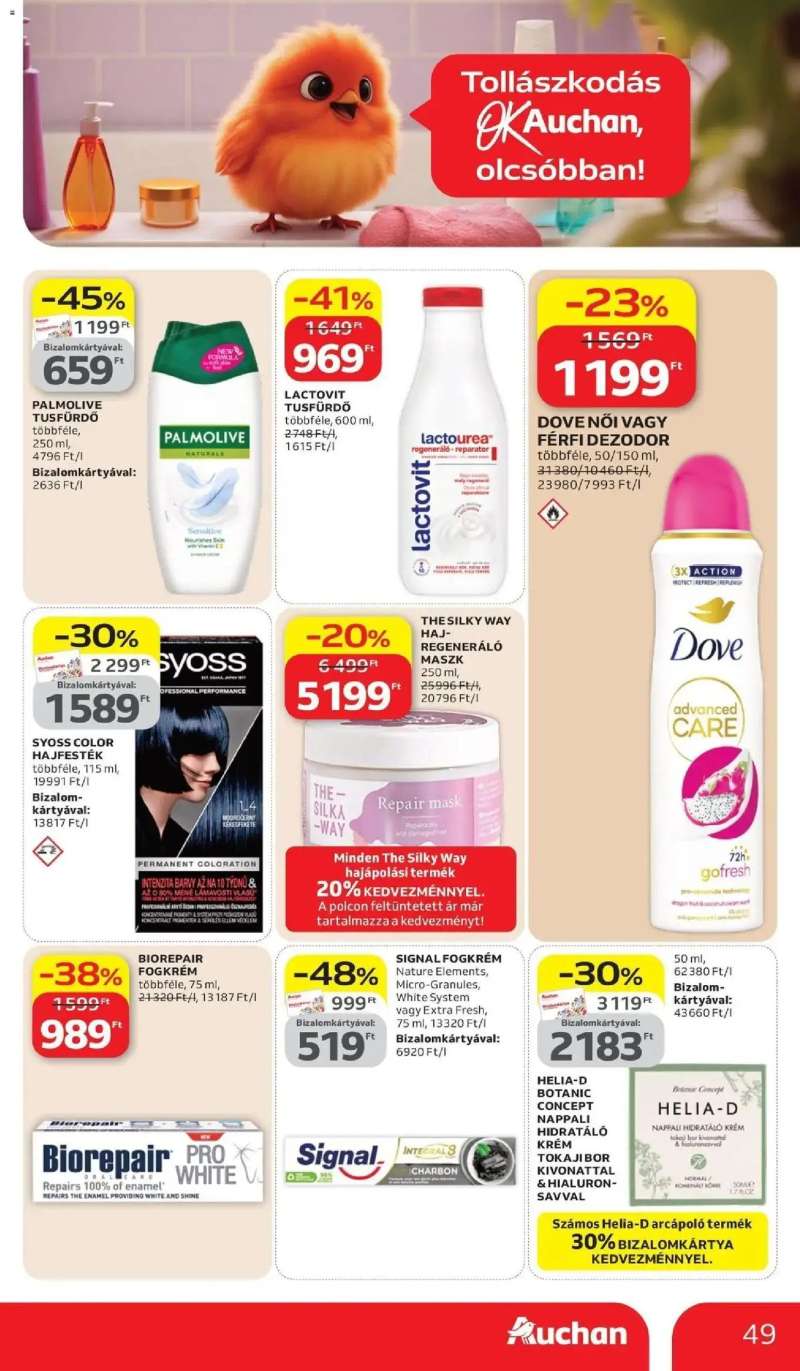 Auchan Auchan újság érvényessége 2026.04.08-ig 49 oldal
