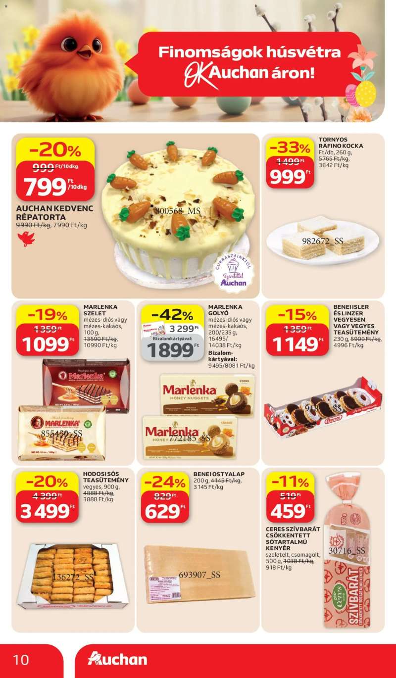 Auchan Auchan akciós újság 10 oldal