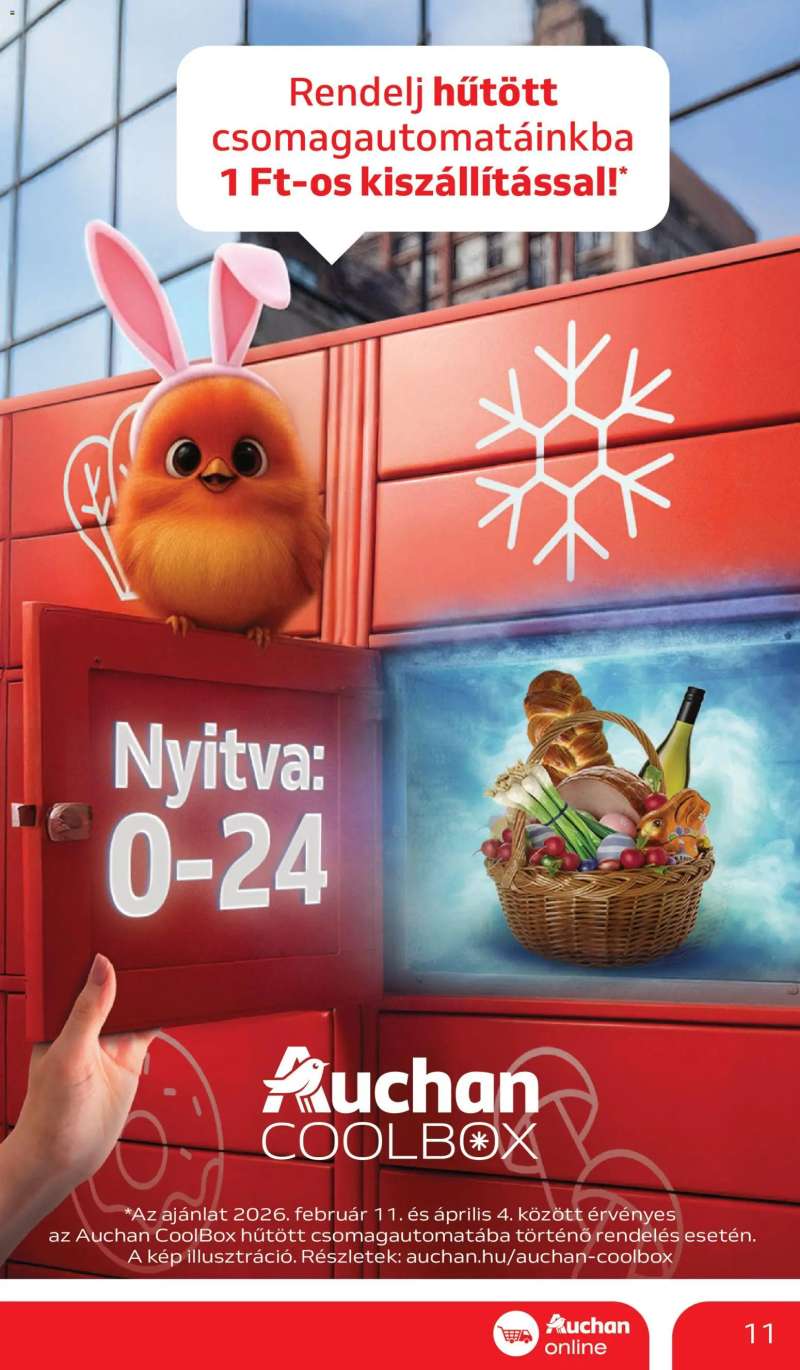 Auchan Auchan akciós újság 11 oldal