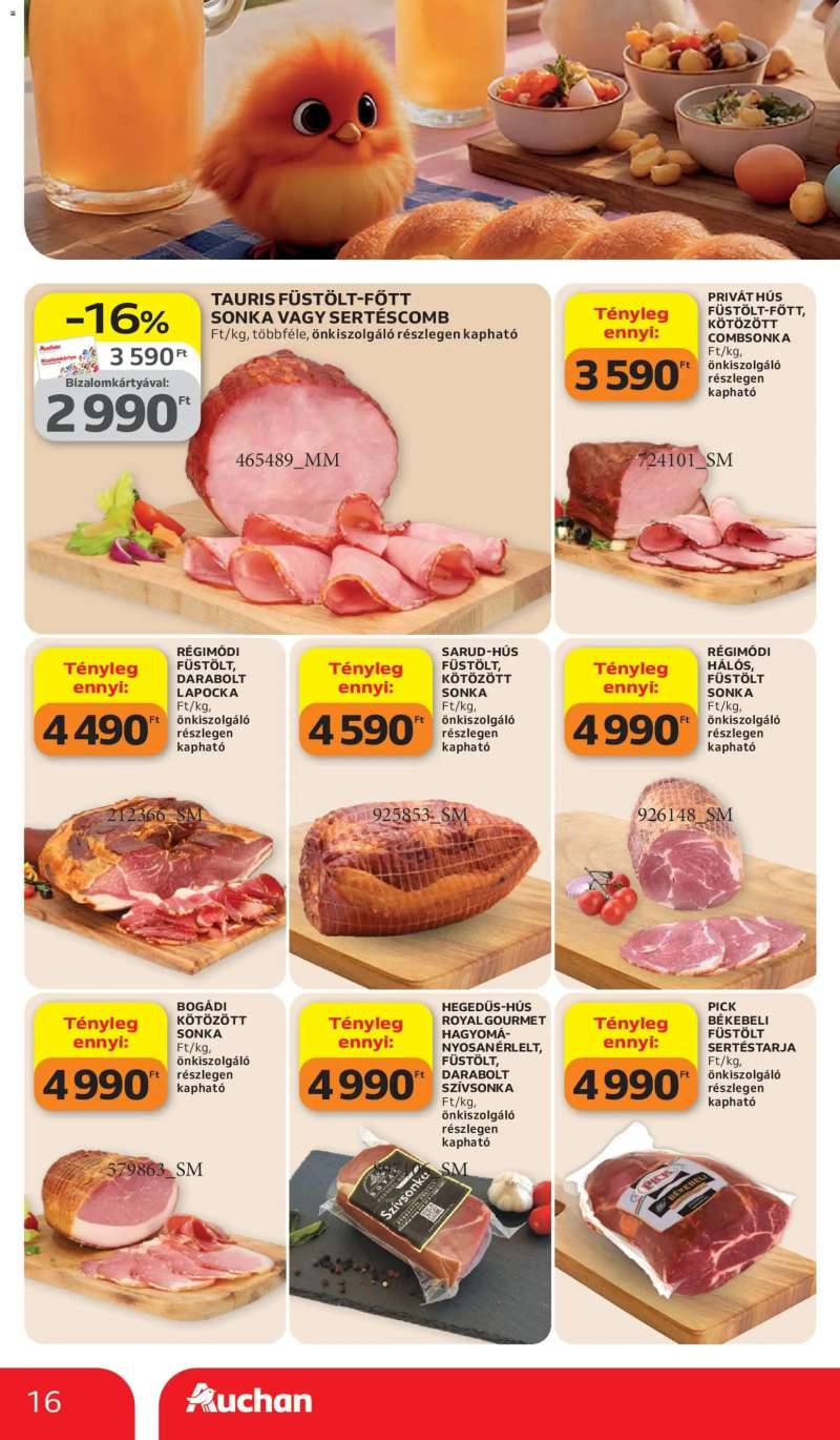 Auchan Auchan akciós újság 16 oldal