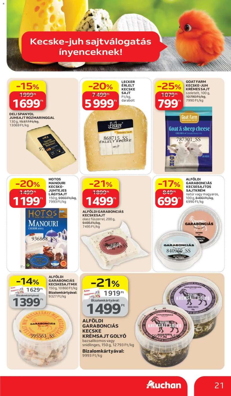 Auchan Auchan akciós újság 21 oldal