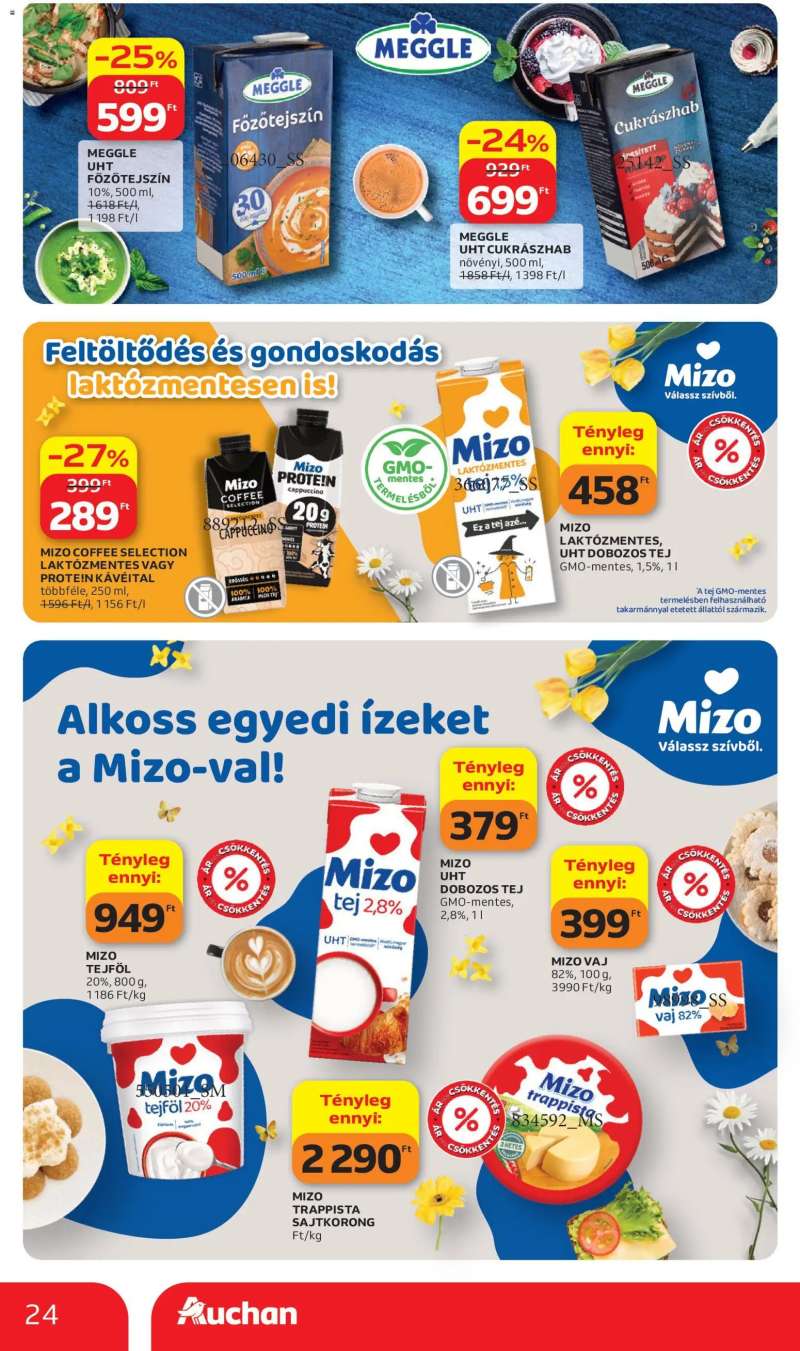 Auchan Auchan akciós újság 24 oldal