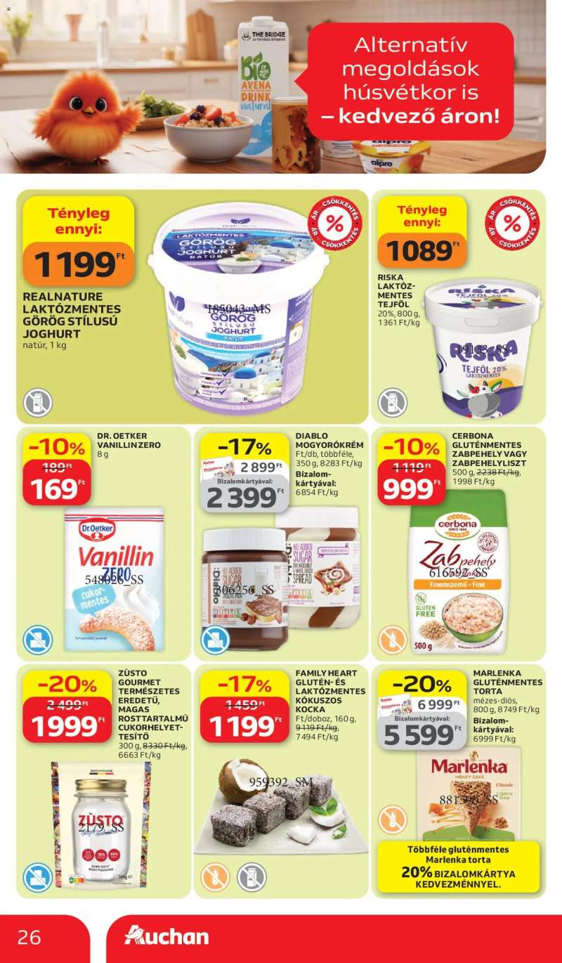 Auchan Auchan akciós újság 26 oldal
