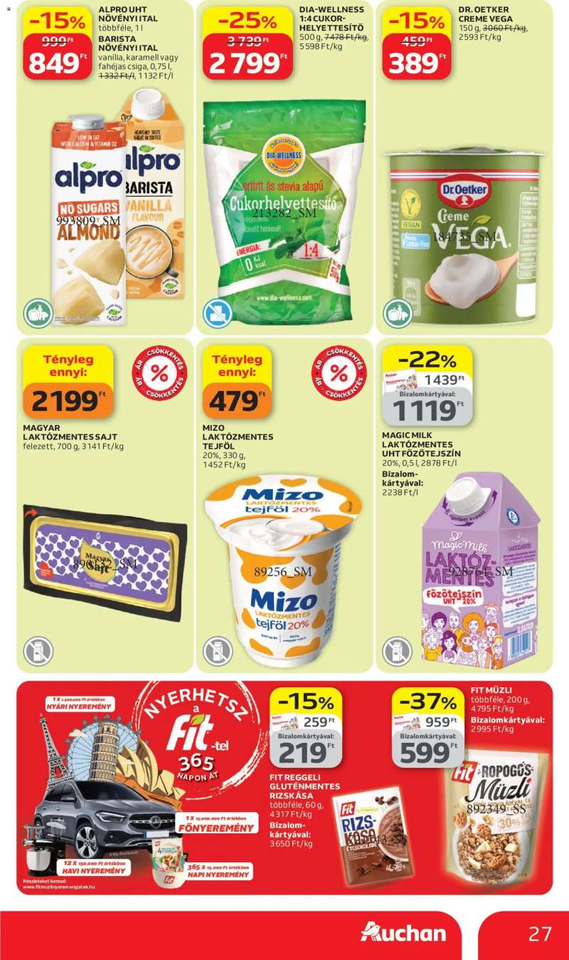 Auchan Auchan akciós újság 27 oldal