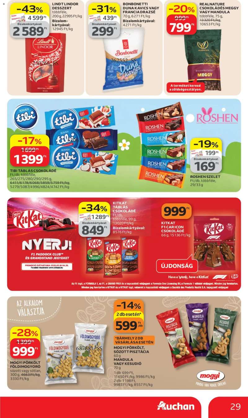 Auchan Auchan akciós újság 29 oldal