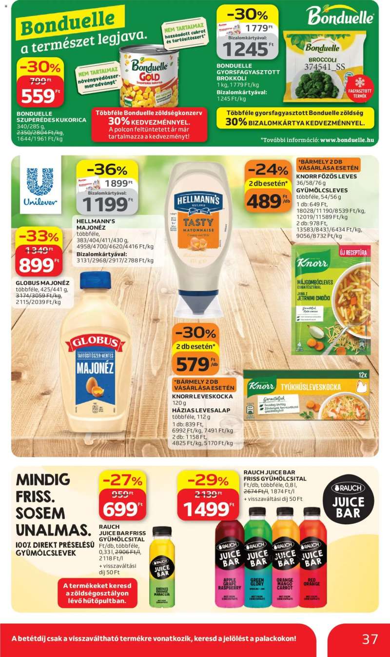 Auchan Auchan akciós újság 37 oldal