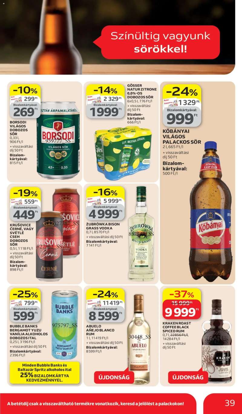 Auchan Auchan akciós újság 39 oldal