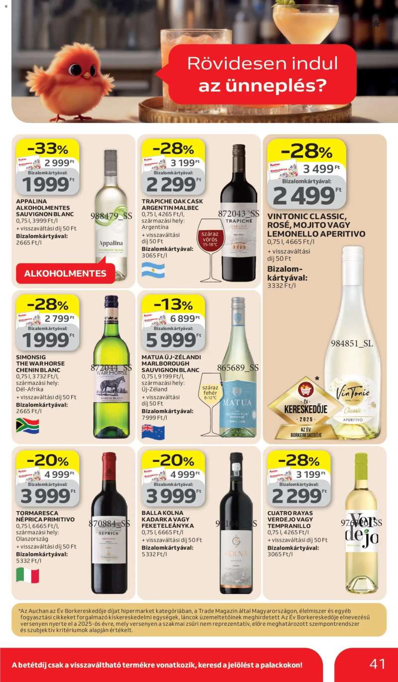 Auchan Auchan akciós újság 41 oldal