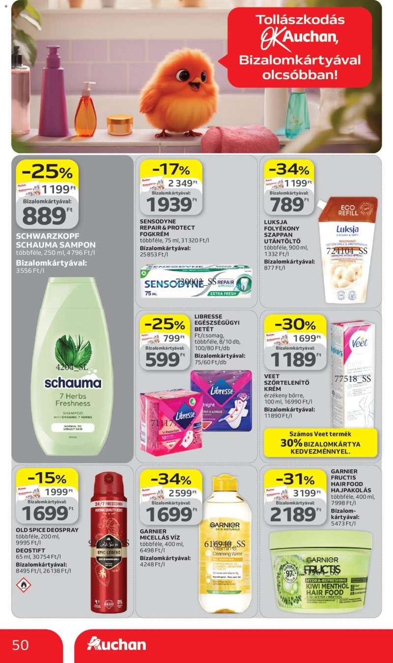 Auchan Auchan akciós újság 50 oldal