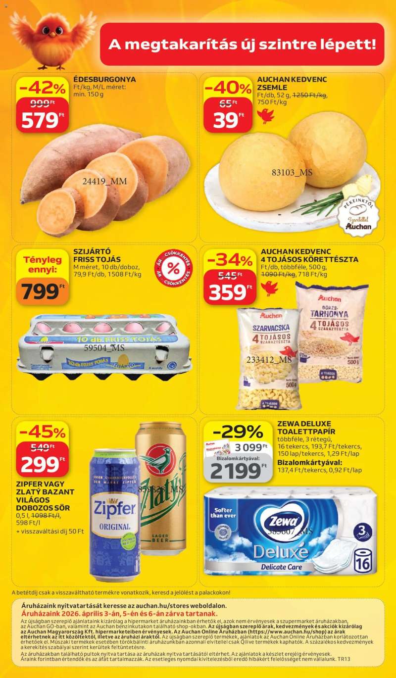 Auchan Auchan akciós újság 60 oldal