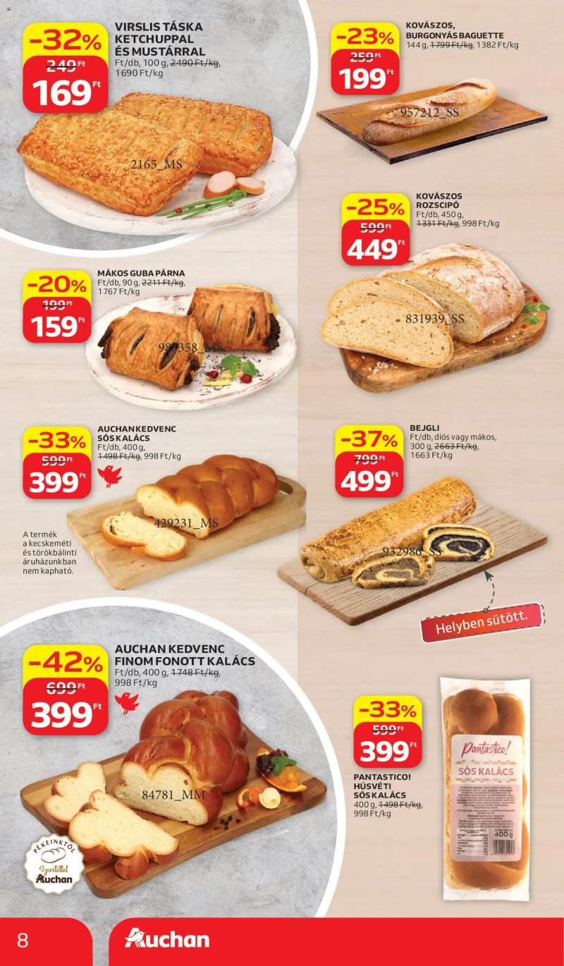 Auchan Auchan akciós újság 8 oldal