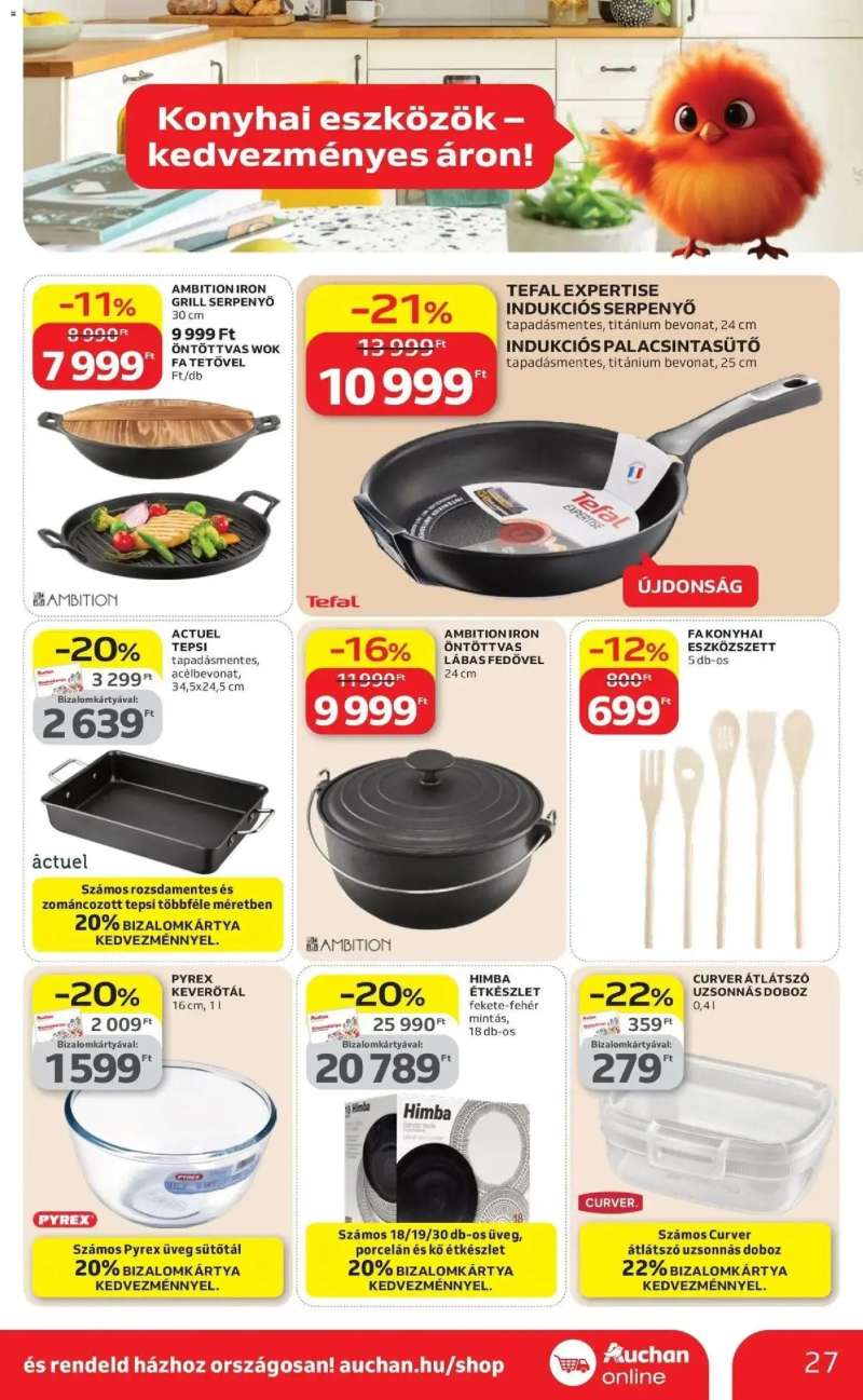 Auchan Auchan akciós újság Debrecen 27 oldal