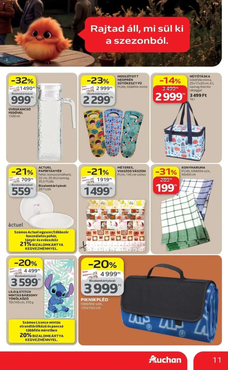 Auchan Auchan akciós újság Fót 11 oldal