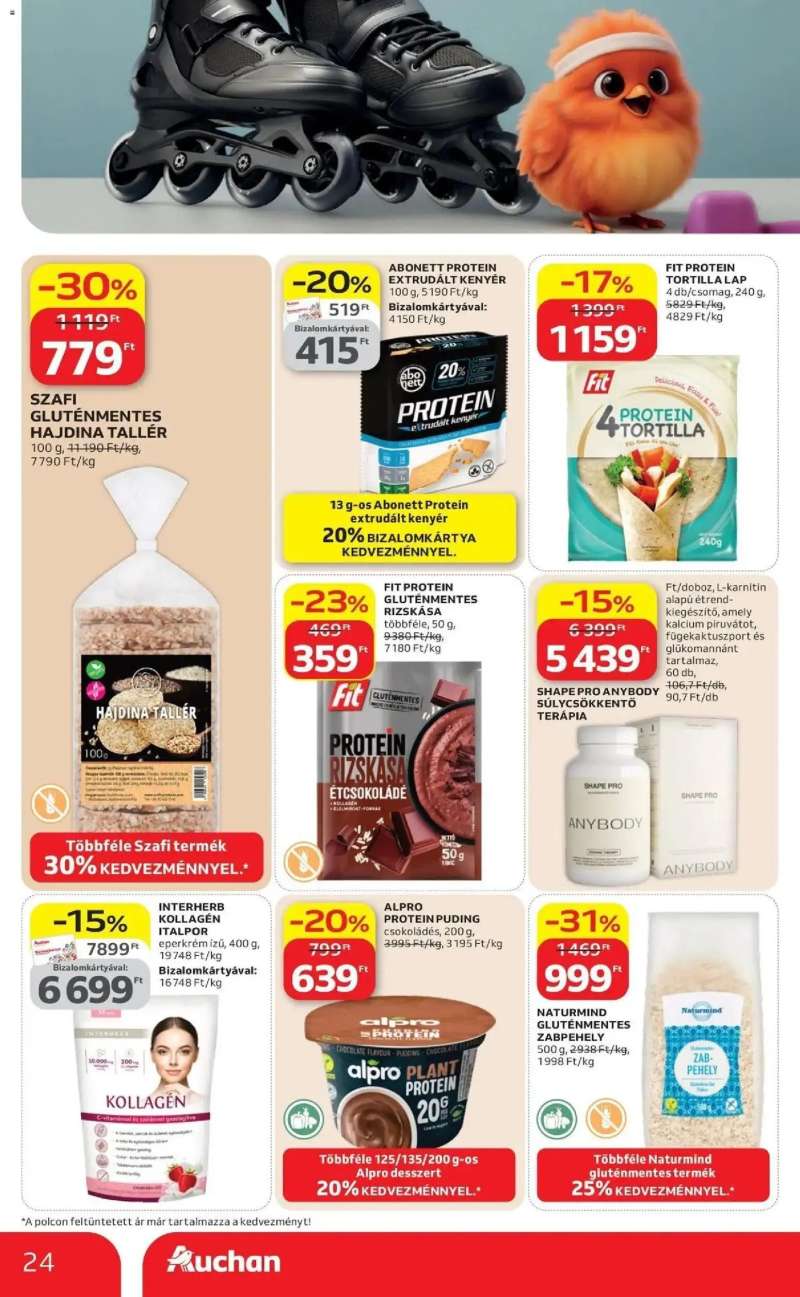 Auchan Auchan akciós újság Fót 24 oldal