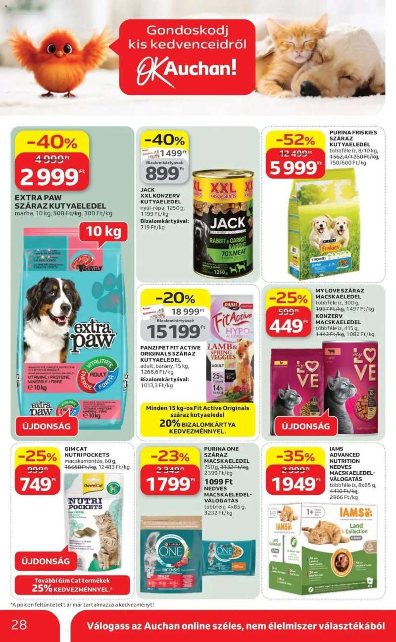Auchan Auchan akciós újság Fót 28 oldal
