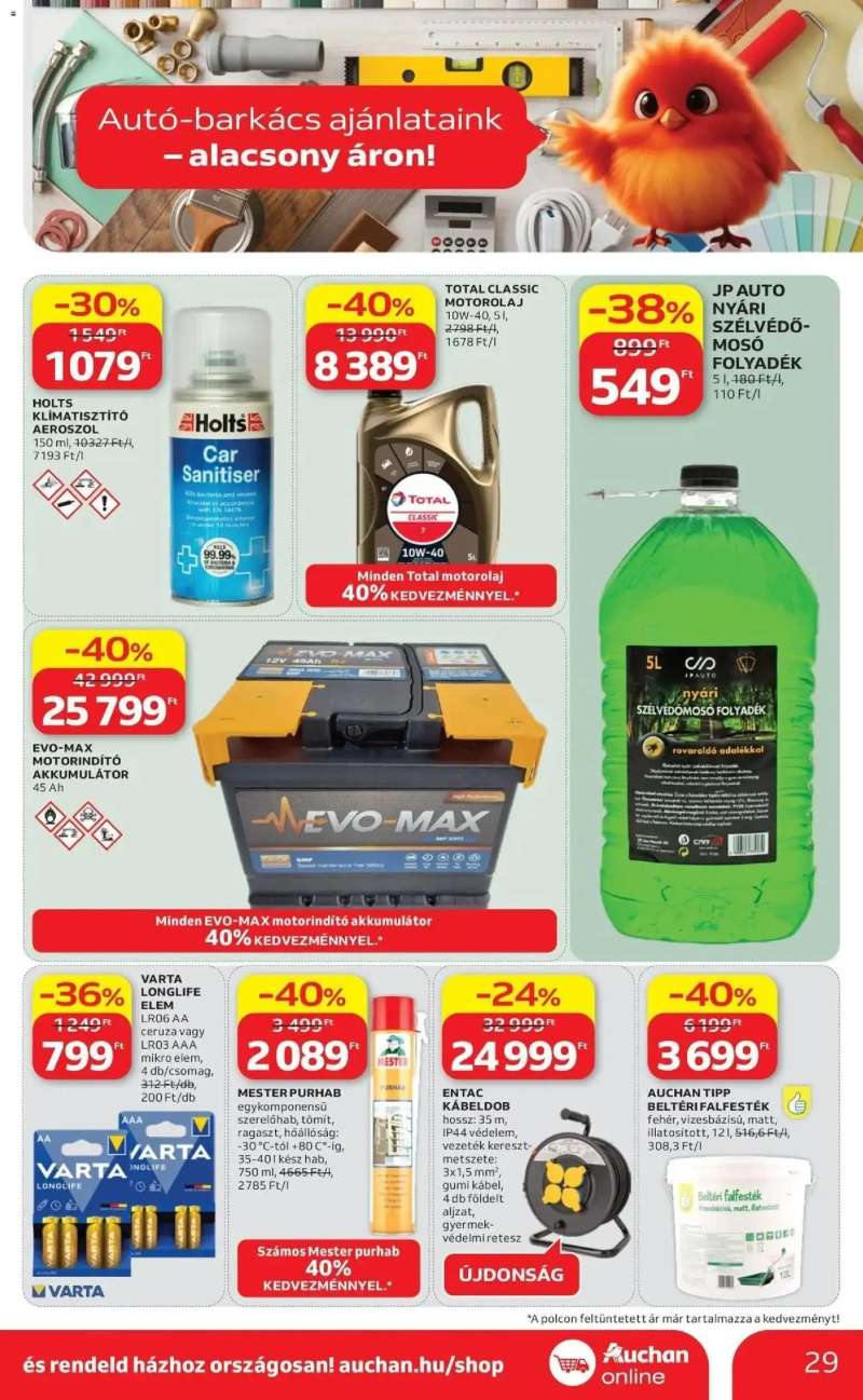 Auchan Auchan akciós újság Miskolc 29 oldal