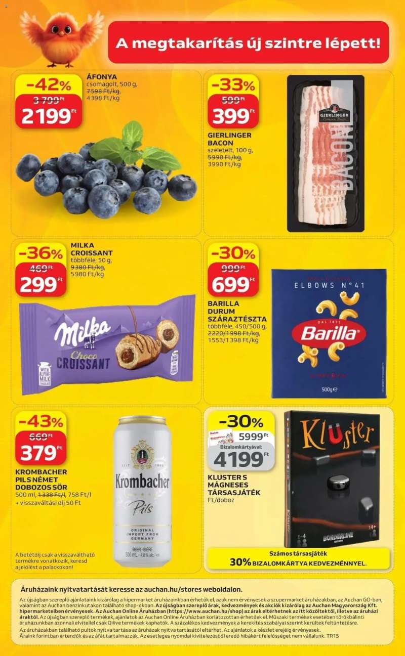 Auchan Auchan akciós újság Miskolc 42 oldal
