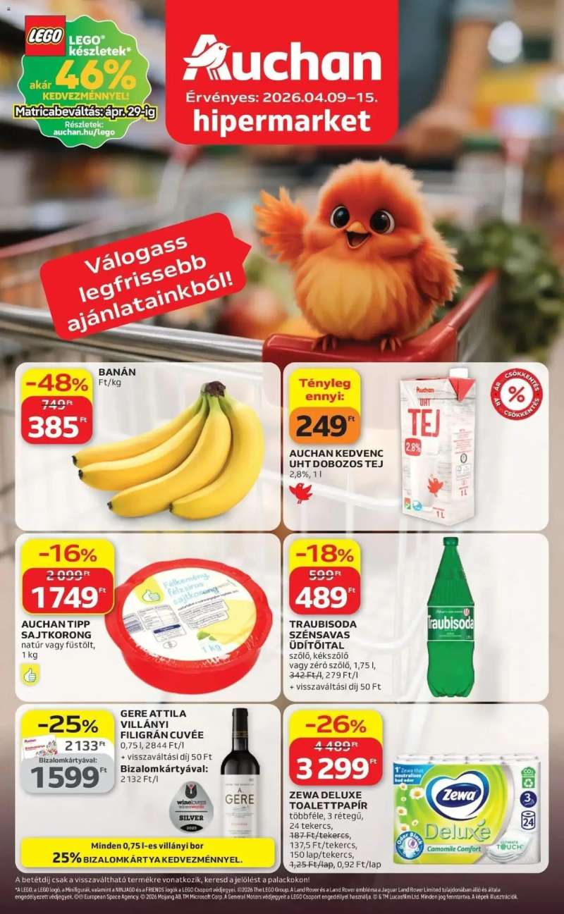 Auchan Auchan akciós újság Szeged 1 oldal